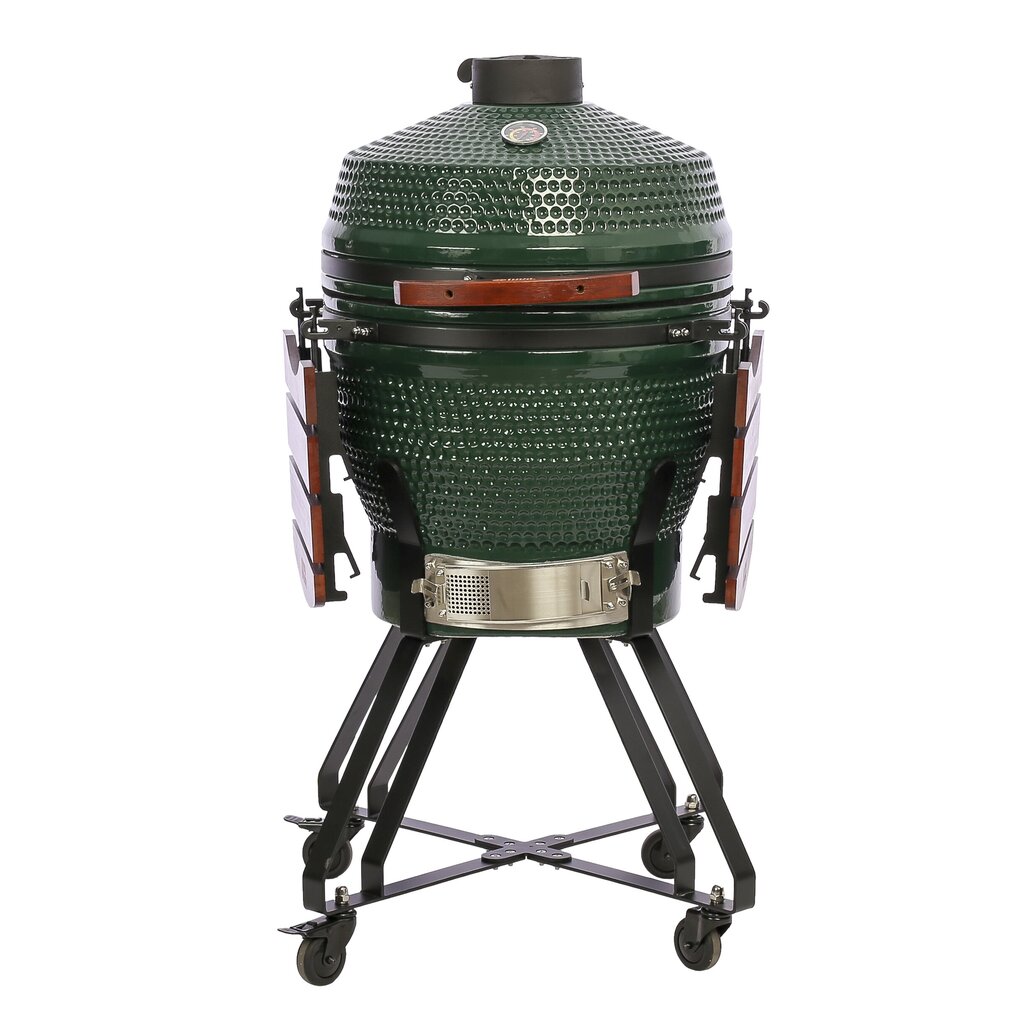 Keraamiline grill TunaBone TBG22GREEN-02, 56 cm, roheline hind ja info | Grillid | kaup24.ee