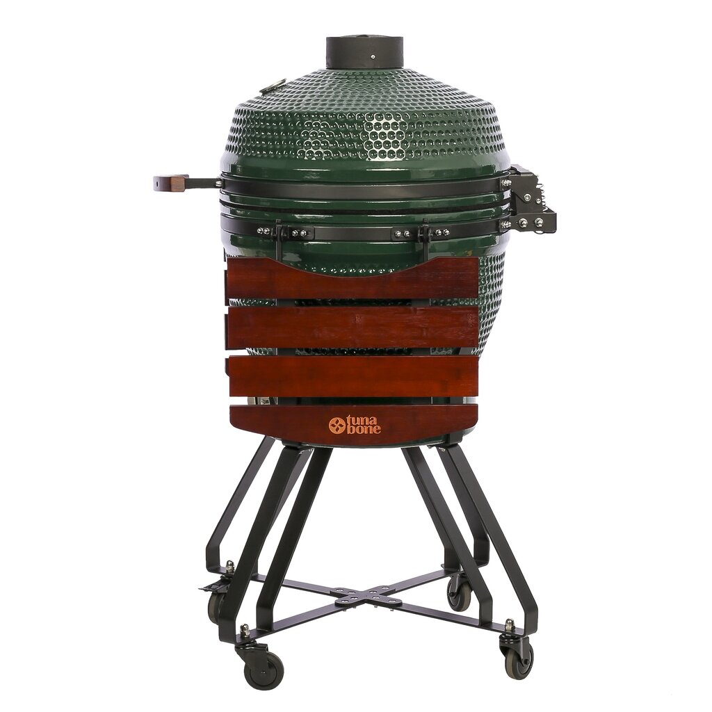 Keraamiline grill TunaBone TBG22GREEN-02, 56 cm, roheline цена и информация | Grillid | kaup24.ee