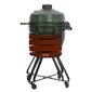 Keraamiline grill TunaBone TBG22GREEN-02, 56 cm, roheline hind ja info | Grillid | kaup24.ee