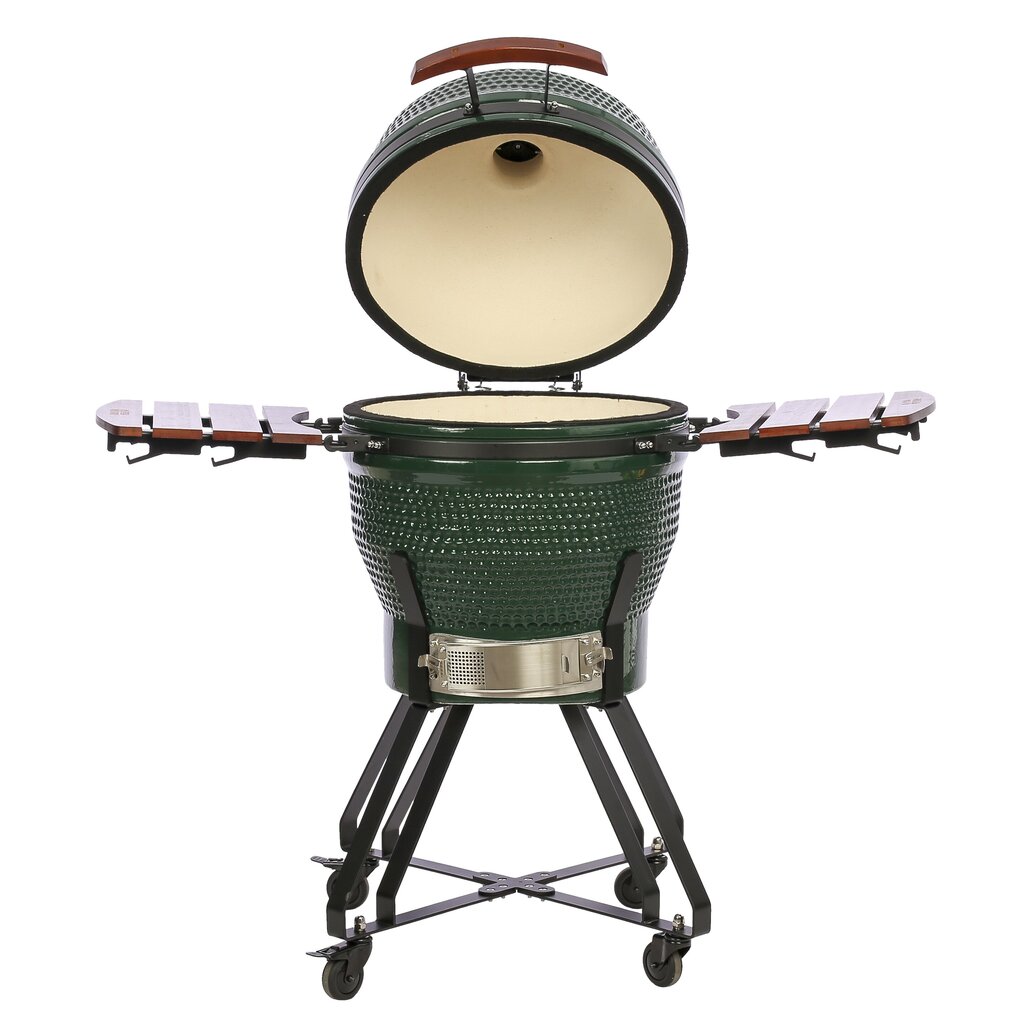 Keraamiline grill TunaBone TBG22GREEN-02, 56 cm, roheline цена и информация | Grillid | kaup24.ee