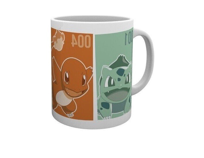 Pokemon - Starters Mug, 300ml цена и информация | Fännitooted mänguritele | kaup24.ee