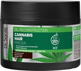 Dr.Sante Cannabis- Juuksemask 300ml цена и информация | Маски, масла, сыворотки | kaup24.ee