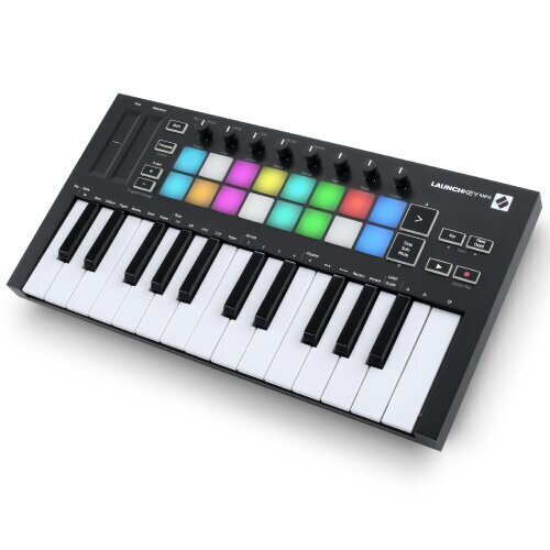 Novation Launchkey Mini MK3 USB-kontroller цена и информация | Löökpillid | kaup24.ee