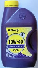PILOTS 10W40 SJ/CF 1L mootoriõli poolsünteetiline hind ja info | Mootoriõlid | kaup24.ee