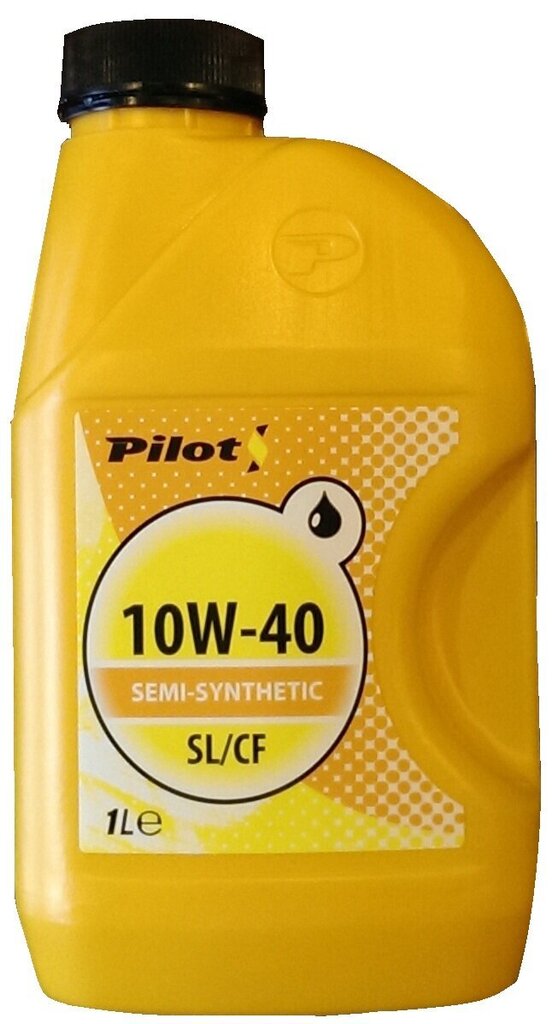 PILOTS 10W40 SL/CF 1L mootoriõli poolsünteetiline hind ja info | Mootoriõlid | kaup24.ee