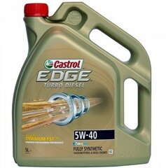 Castrol Edge Turbo Diesel TITANIUM FST 5W-40 5l цена и информация | Моторные масла | kaup24.ee