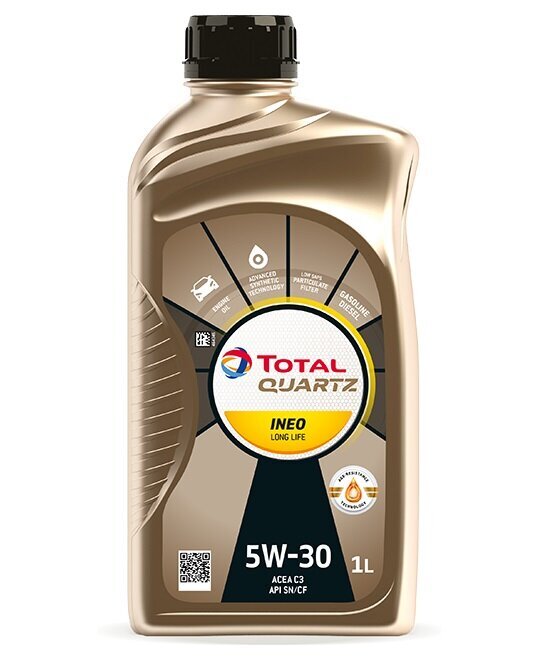 TOTAL Quartz INEO LONG LIFE 5W-30 mootoriõli 1l цена и информация | Mootoriõlid | kaup24.ee