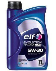 ELF EVOLUTION FULLTECH MSX 5W-30 mootoriõli 1l hind ja info | Elf Kosmeetika, parfüümid | kaup24.ee