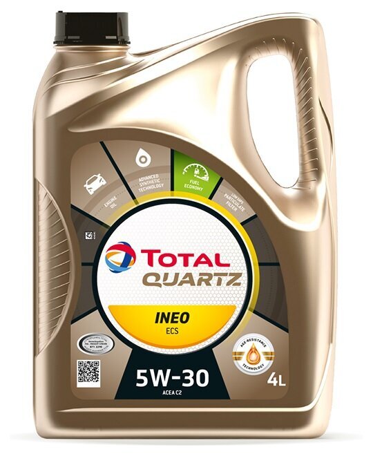 Total Quartz Ineo ECS 5W-30 mootoriõli, 4l цена и информация | Mootoriõlid | kaup24.ee