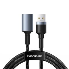 Baseus cafule kaabel USB3.0 isane USB3.0 emane 2A 1m tumehall hind ja info | Mobiiltelefonide kaablid | kaup24.ee