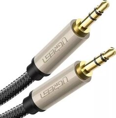 UGREEN AV125 3.5mm jack cable 1m (grey) цена и информация | Кабели и провода | kaup24.ee