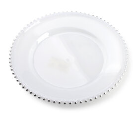 Mondex декоративная тарелка Blanche, 33 см цена и информация | Детали интерьера | kaup24.ee