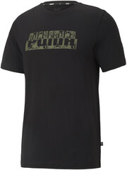 Puma Футболки Core Camo Graphic Tee Cotto Black 588497 01/M цена и информация | Мужские рубашки | kaup24.ee