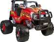 Kahekohaline elektriauto lastele Feber Monster Truck Challenger, 12V, punane цена и информация | Laste elektriautod | kaup24.ee