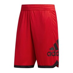 Meeste lühikesed korvpallipüksid Adidas Badge of Sport M DX6744, punane цена и информация | Мужская спортивная одежда | kaup24.ee