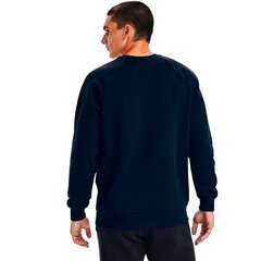 Мужской свитер Under Armor Rival Fleece Crew M 1357096 408, синий цена и информация | Мужские толстовки | kaup24.ee