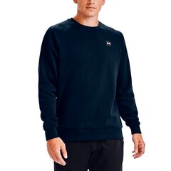 Meeste dressipluus Under Armor Rival Fleece Crew M 1357096 408, sinine hind ja info | Meeste pusad | kaup24.ee