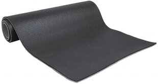 Коврик для йоги Yoga Mat серый/черный 173x61x1 см цена и информация | Коврики для йоги, фитнеса | kaup24.ee