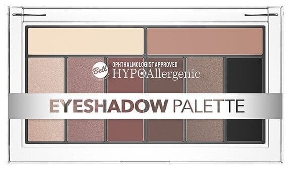 Lauvärvipalett Bell Hypoallergenic Eyeshadow Palette Nr. 02, 17 g цена и информация | Ripsmetušid, lauvärvid, silmapliiatsid, seerumid | kaup24.ee