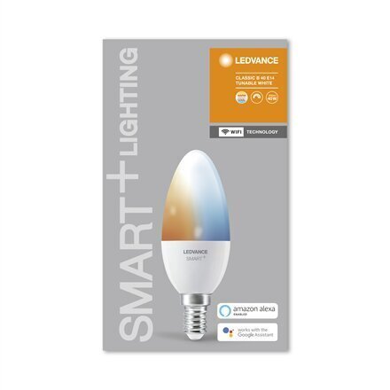 Nutikas LED pirn Ledvance Smart Candle E14 5W 470lm цена и информация | Lambipirnid, lambid | kaup24.ee