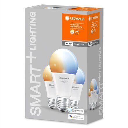 Nutikas LED pirn Ledvance Smart Classic E27 9W 806lm, 3 tk цена и информация | Lambipirnid, lambid | kaup24.ee