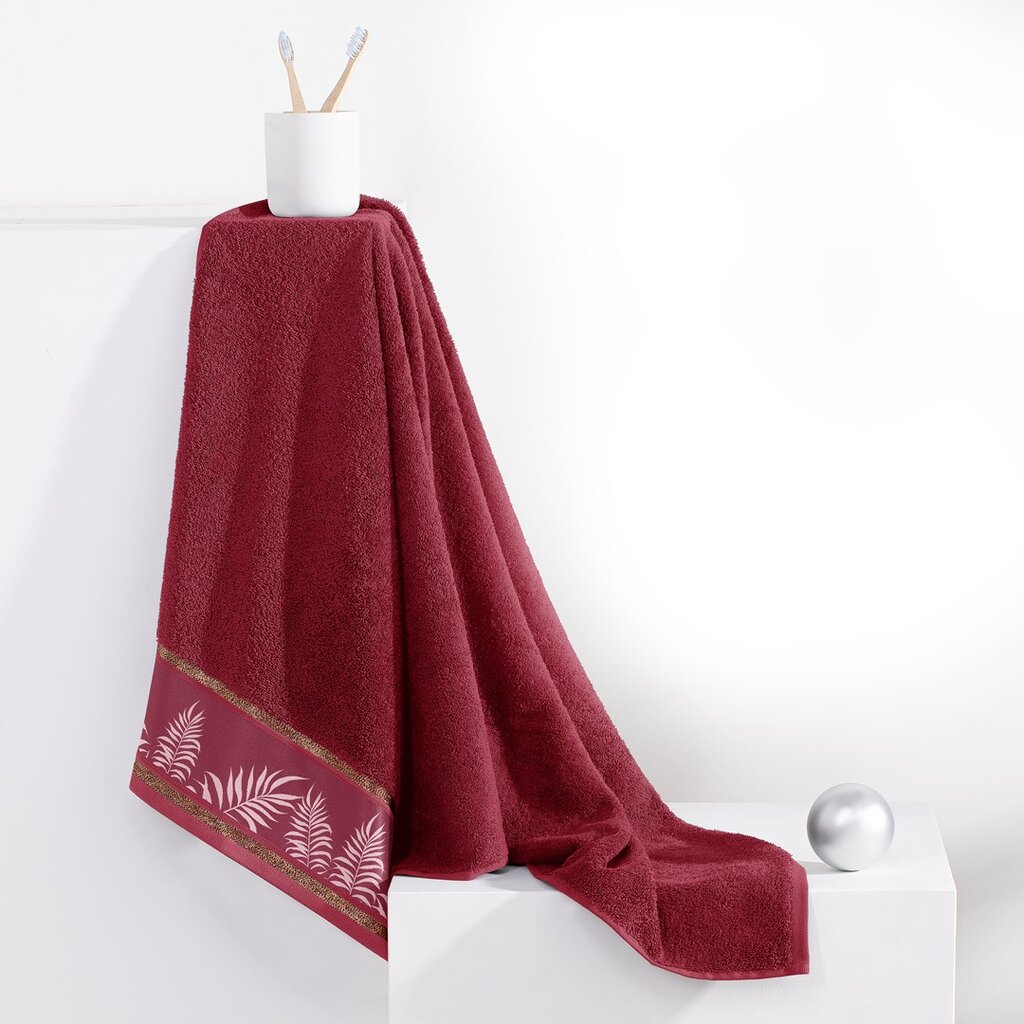 Rätik AmeliaHome, 50x90 cm, punane hind ja info | Rätikud, saunalinad | kaup24.ee