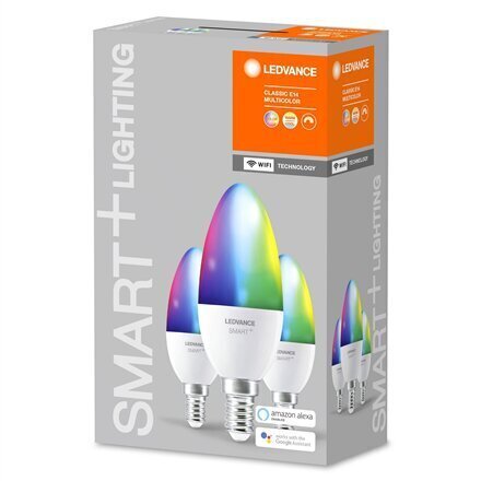 Nutikas LED pirn Ledvance Smart Candle E14 5W 470lm, 3 tk hind ja info | Lambipirnid, lambid | kaup24.ee