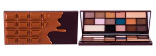 Палетка теней Makeup Revolution London I Heart Chocolate Salted Caramel 22 г цена и информация | Тушь, средства для роста ресниц, тени для век, карандаши для глаз | kaup24.ee