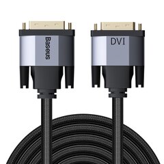 Кабель Baseus Enjoyment Series DVI Male To DVI Male, 3m (CAKSX-S0G) цена и информация | Кабели и провода | kaup24.ee