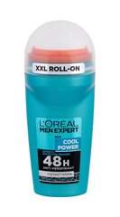 Rulldeodorant L'Oreal Paris Men Expert Cool Power 50 ml цена и информация | Дезодоранты | kaup24.ee