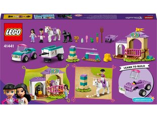 41441 LEGO® Friends Hobuse treenimine ja hobuhaagis hind ja info | Kokkupandavad mänguasjad | kaup24.ee