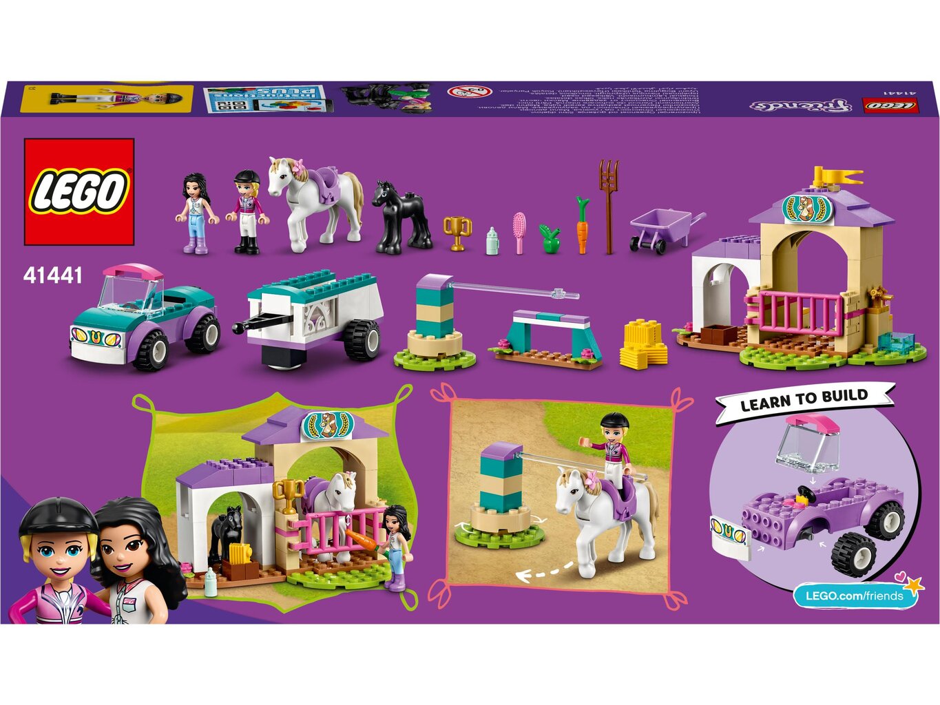 41441 LEGO® Friends Дрессировка лошадей и прицеп цена | kaup24.ee