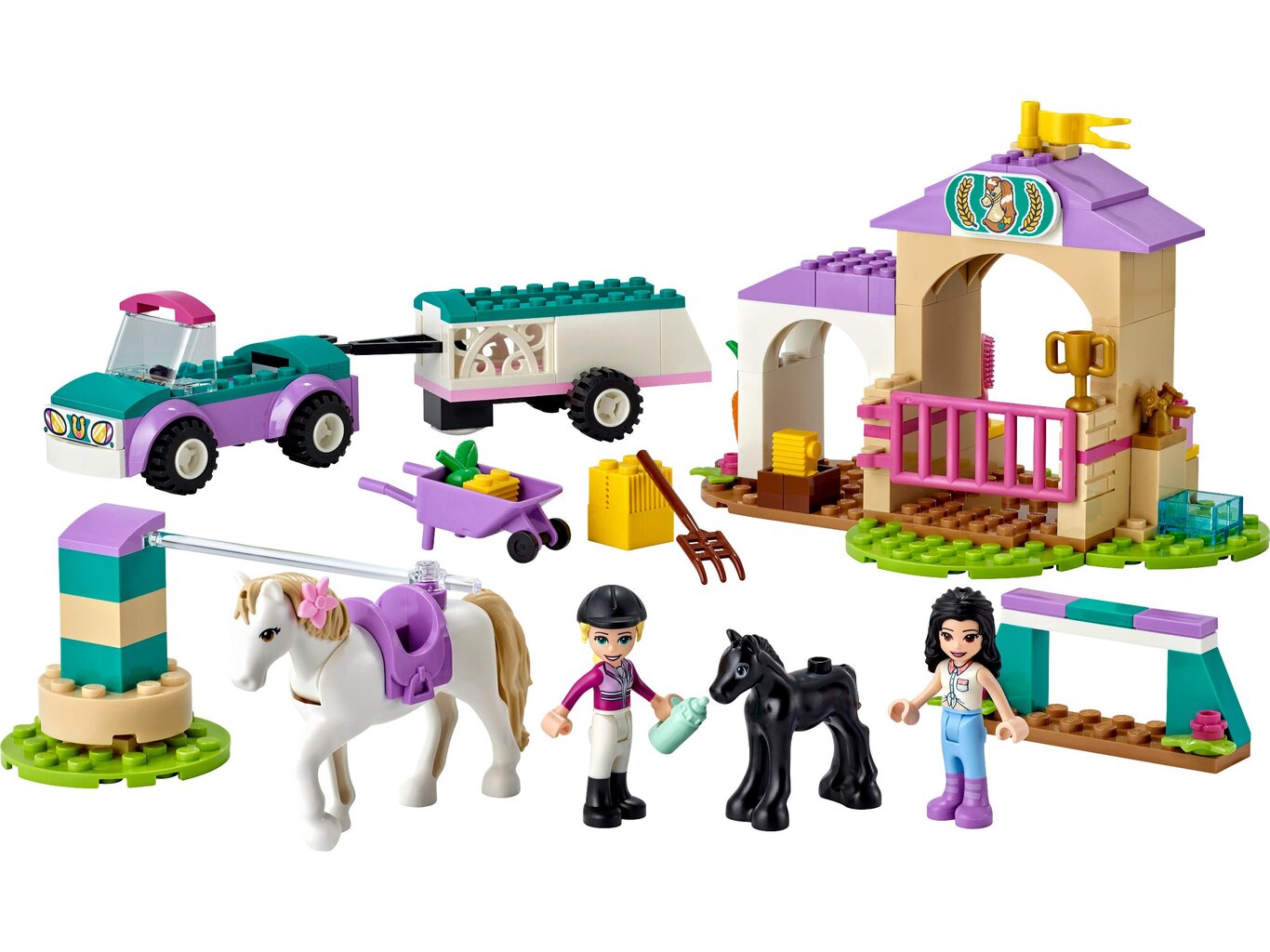 41441 LEGO® Friends Дрессировка лошадей и прицеп цена | kaup24.ee