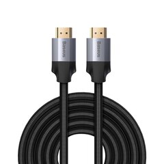 Kaabel Baseus 4K HDMI - HDMI 5m BRA008283 hind ja info | Kaablid ja juhtmed | kaup24.ee