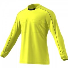 Футболка для мужчин Adidas Referee 16 LS, желтая цена и информация | Мужская спортивная одежда | kaup24.ee
