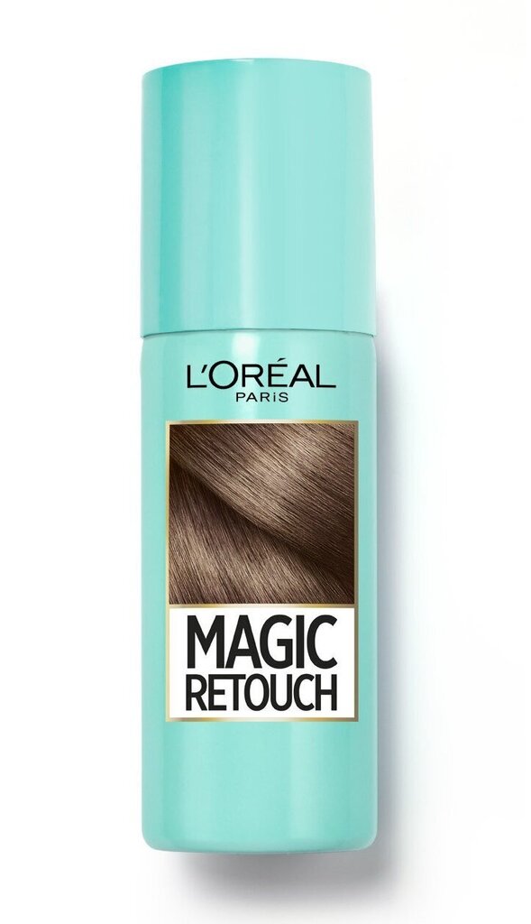 Noorendav pihustatav juuksejuure peitja L'Oreal Paris Magic Retouch Dark Brown 75 ml hind ja info | Juuksevärvid | kaup24.ee