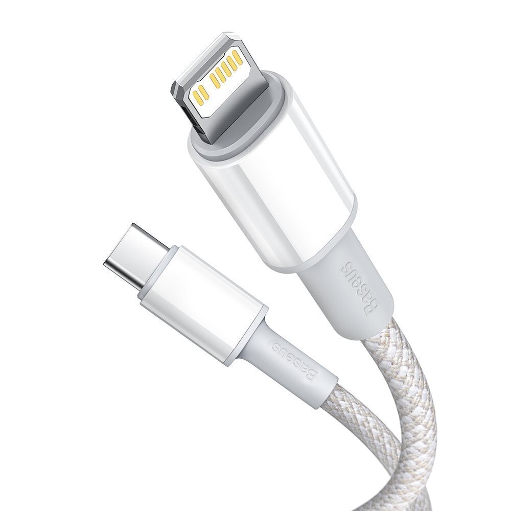 Kaabel Baseus USB Type C - Lightning 20 W, 2 m 6953156231955 hind ja info | Mobiiltelefonide kaablid | kaup24.ee