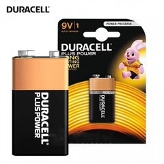 Батарейки Duracell, 9В цена и информация | Батарейки | kaup24.ee
