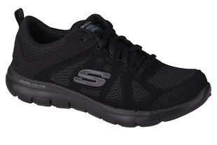 Naiste spordijalatsid Skechers Flex Appeal 2.0 Simplistic 12761-BBK, must цена и информация | Спортивная обувь, кроссовки для женщин | kaup24.ee