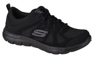 Naiste spordijalatsid Skechers Flex Appeal 2.0 Simplistic 12761-BBK, must hind ja info | Naiste spordi- ja vabaajajalatsid | kaup24.ee