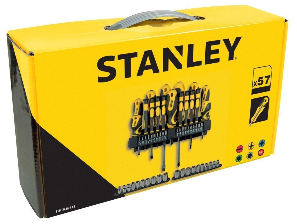 Kruvikeerajate komplekt Stanley x57 цена и информация | Käsitööriistad | kaup24.ee