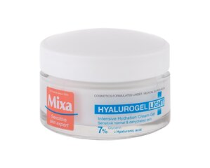 Niisutav geel-kreem Mixa Hyalurogel 50 ml hind ja info | Näokreemid | kaup24.ee