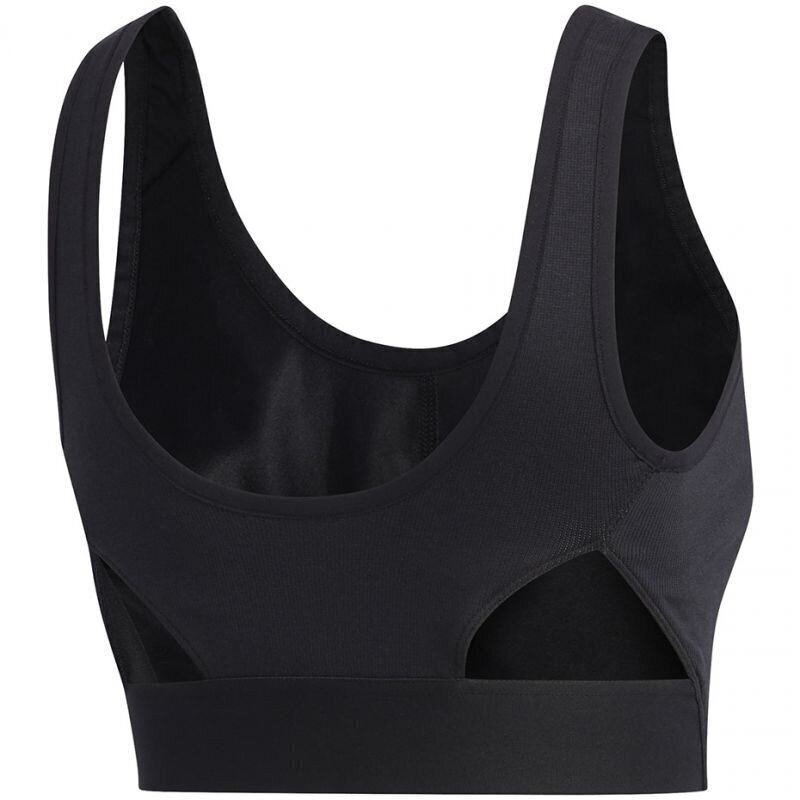 Naiste spordirinnahoidja Adidas Women Bra Top W FL9254 must hind ja info | Naiste spordiriided | kaup24.ee