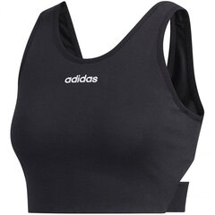 Спортивный бюстгальтер для женщин Adidas Women Bra Top W FL9254 черный цена и информация | Спортивная одежда для женщин | kaup24.ee