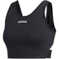 Naiste spordirinnahoidja Adidas Women Bra Top W FL9254 must hind ja info | Naiste spordiriided | kaup24.ee