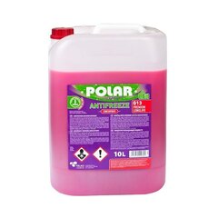 Концентрат антифризa, охлаждающая ж. POLAR PREMIUM LL G13, 10 л цена и информация | Очищающие и охлаждающие жидкости | kaup24.ee