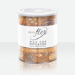 Воск для депиляции Italwax TIN LIPO WAX FLEX Amber,  800 г цена и информация | Средства для депиляции | kaup24.ee