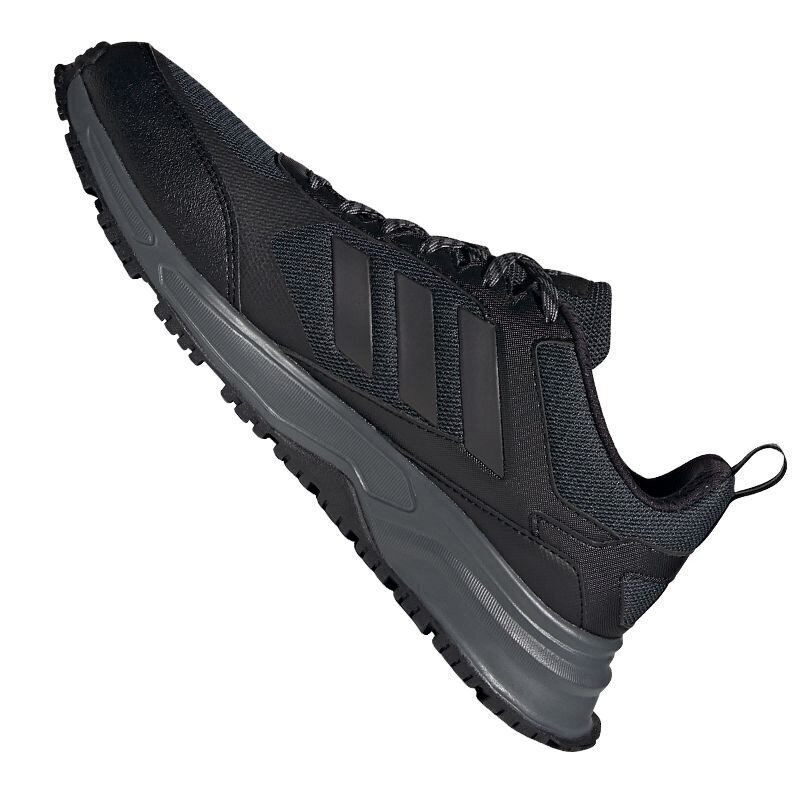 Meeste tossud Adidas Rockadia Trail 3.0, must FW3738 цена и информация | Spordi- ja vabaajajalatsid meestele | kaup24.ee