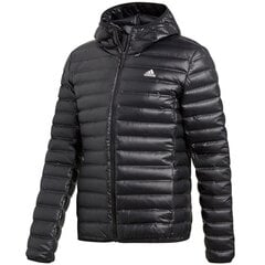 Спортивная куртка мужская adidas Varilite Hooded M BQ7782 черный цена и информация | Мужские куртки | kaup24.ee