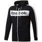 Meeste dressipluus Reebok Te Linear Logo Fz Hoody M FU3131, must цена и информация | Meeste pusad | kaup24.ee